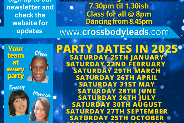 Cross Body Leads - salsa-led wellbeing, events and social connection