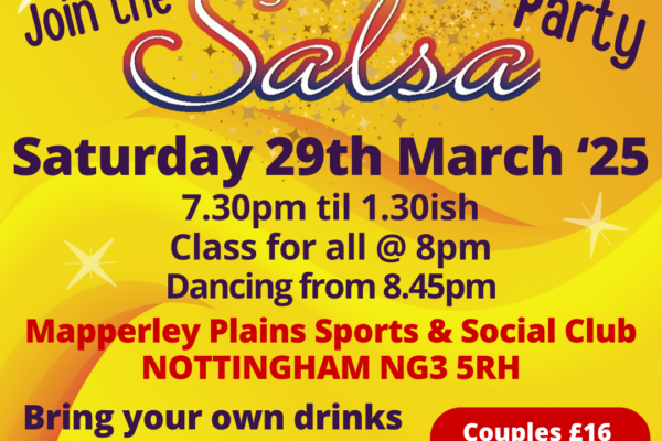 Cross Body Leads - salsa-led wellbeing, events and social connection