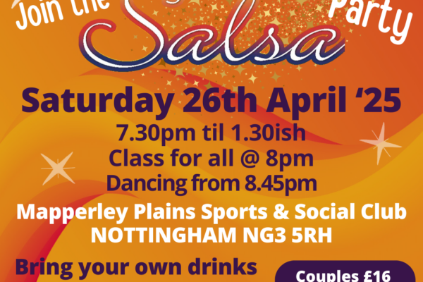 Cross Body Leads - salsa-led wellbeing, events and social connection
