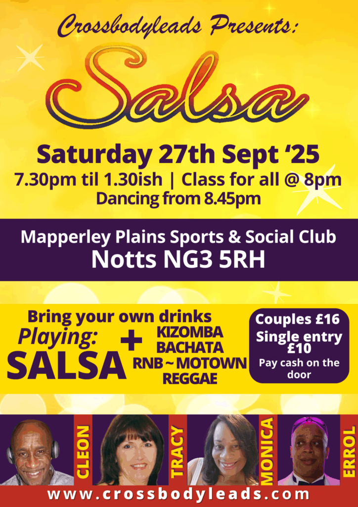 Salsa Party - Saturday 27th Sept '25 7.30pm