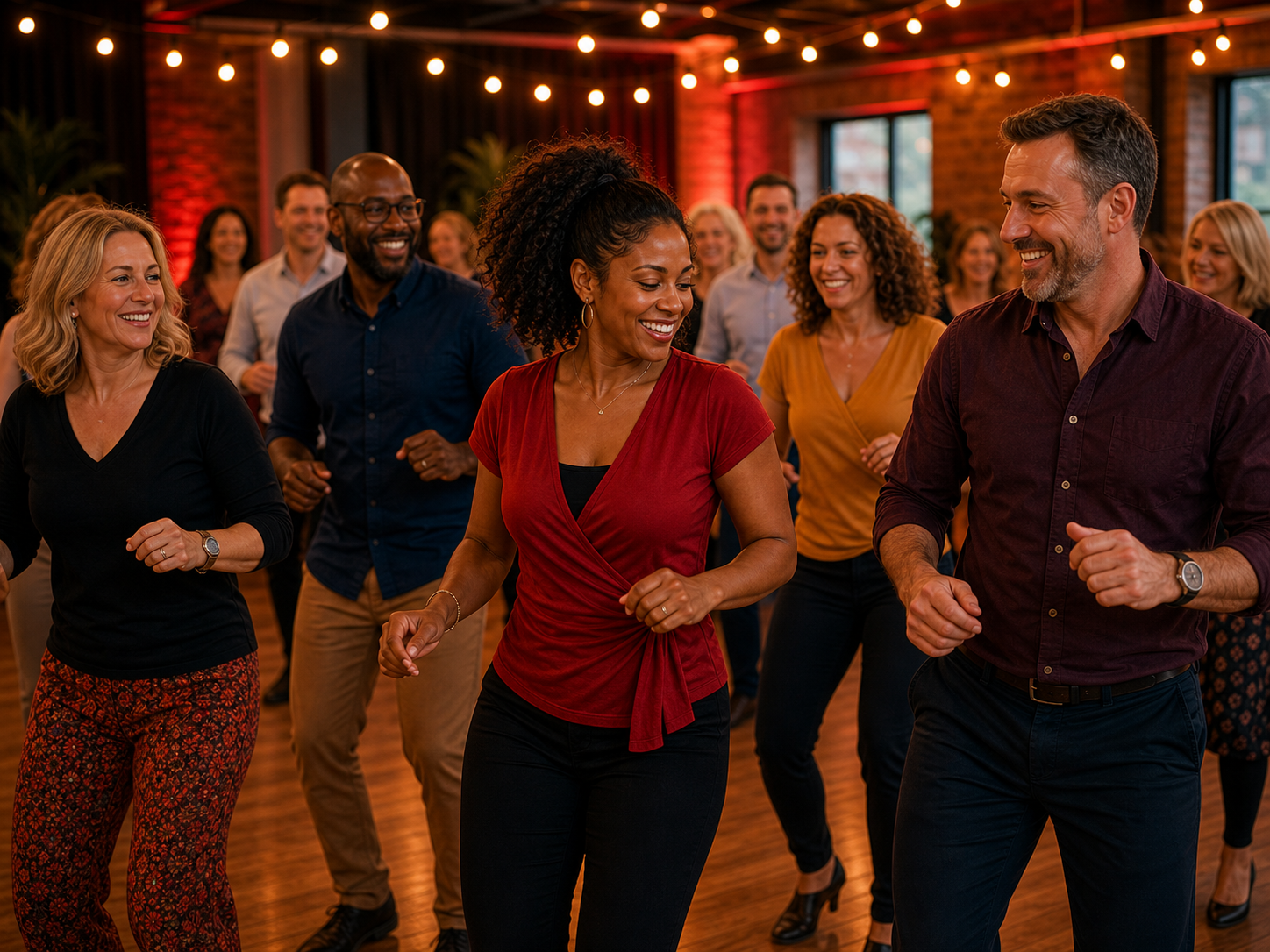 Salsa-led wellbeing and community event activity in Burton upon Trent